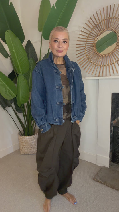 Edie Luxe Denim Jacket - (PRE-ORDER)