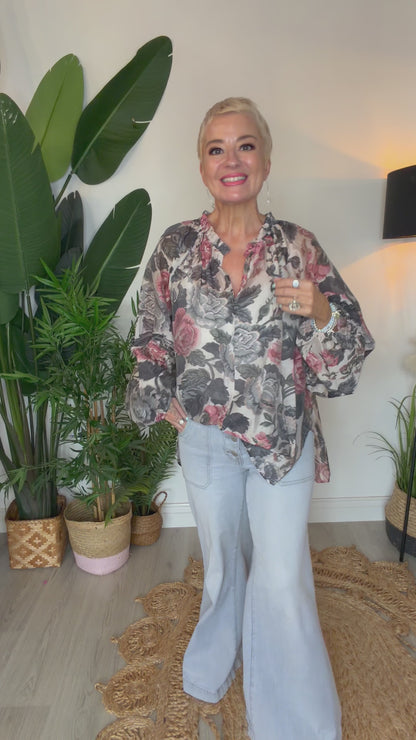 Wildwood Rose Top
