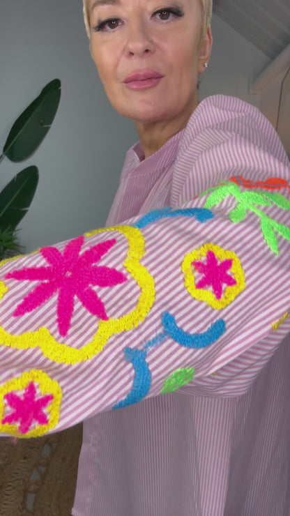 Electric Bloom Shirt