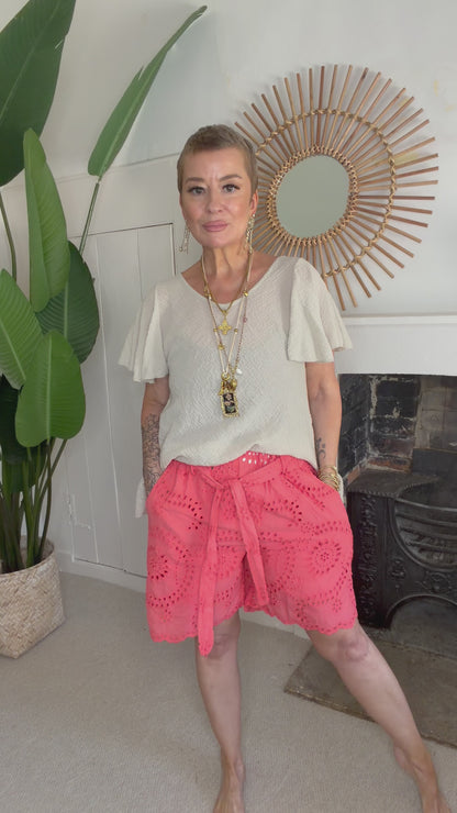 Daydream Broderie Shorts