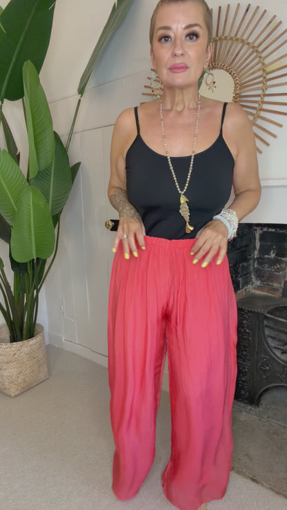 Nia Silk Mix Trousers