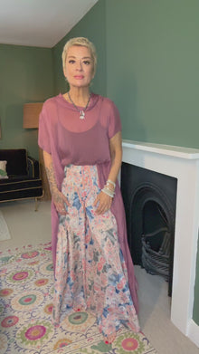 Flared Palazzo Trousers