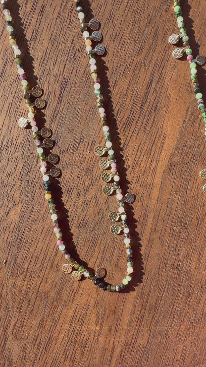 Boho Beaded Long Necklace