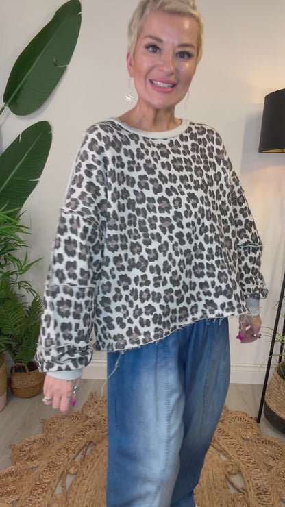 Chelsea Leopard Jumper