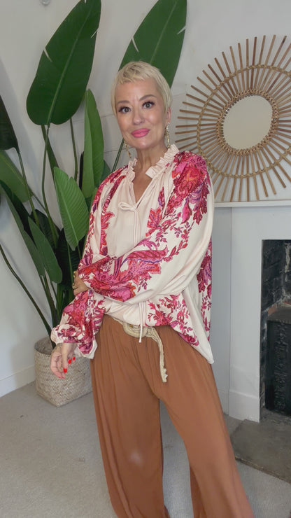 Caitlyn Floral Blouse