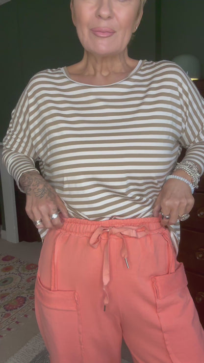 Asha Relaxed Fit Cargo Sweatpants