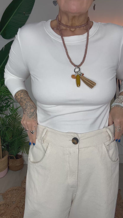 Cloud Dreamer Barrel Leg Trousers