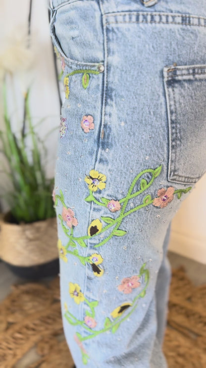Juniper Bloom Jeans - PRE-ORDER
