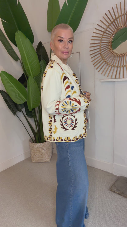Prairie Rose Denim Jacket