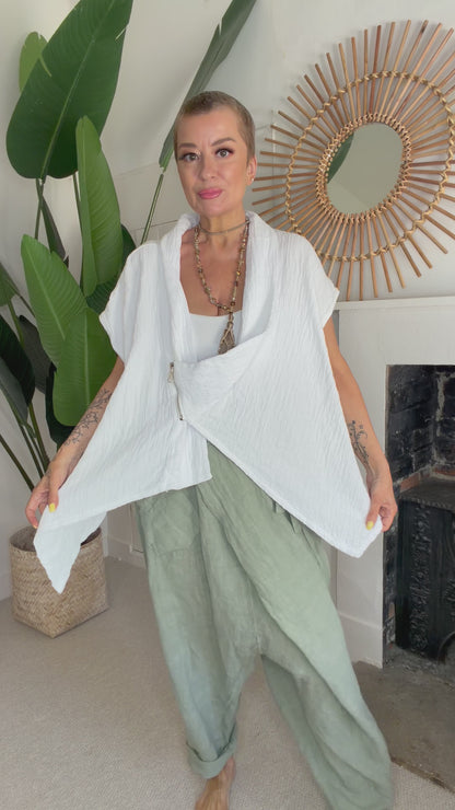 Moto Lux Sleeveless Jacket