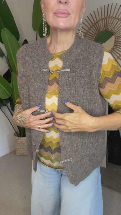Ella Knitted Waistcoat