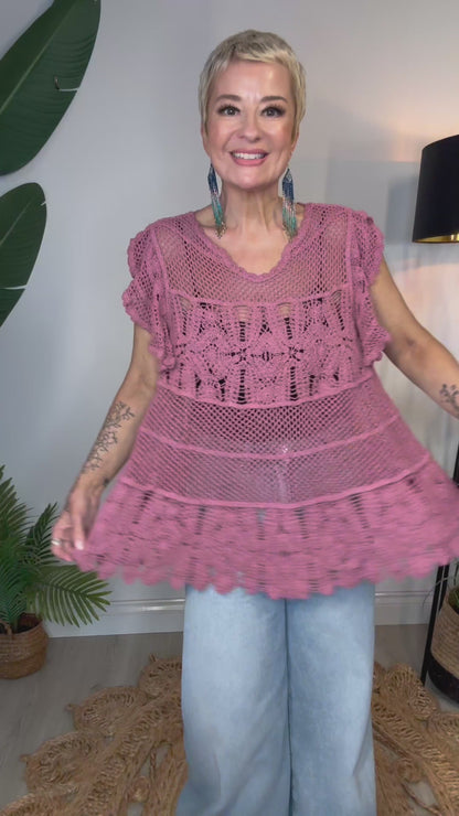 Etta Crochet Top