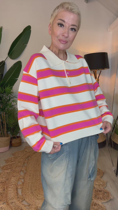 Premium Knitted Polo Jumper