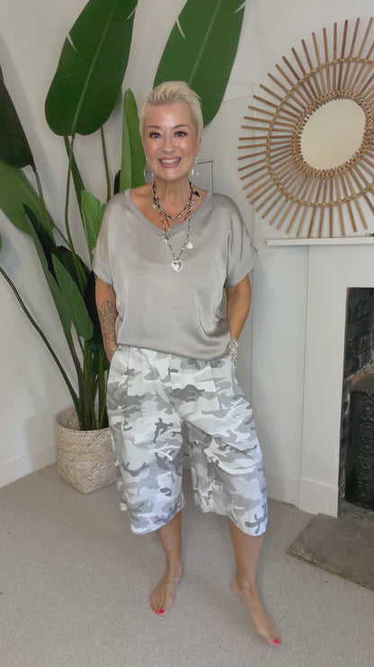 Camo Bermuda Shorts