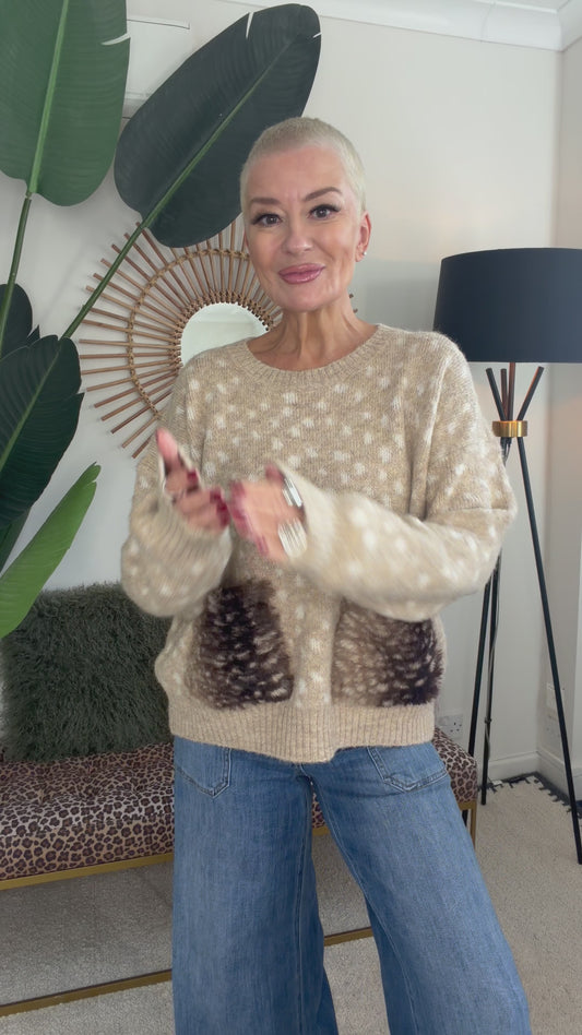 Autumn Fawn Knit