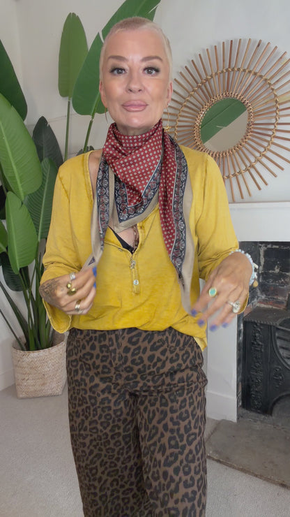 Dottie Triangle Scarf