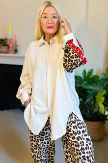 Gianna Leopard Stripe Shirt