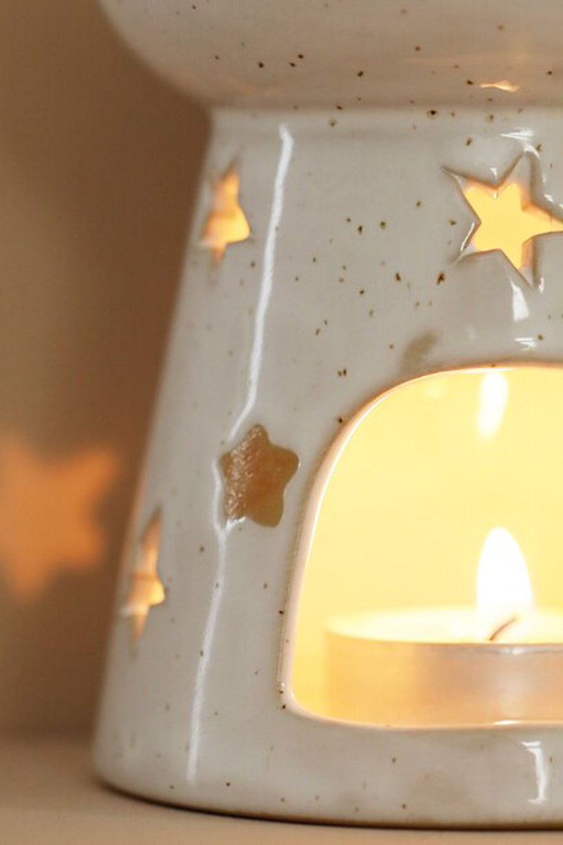 Ceramic Starry Wax Melt Burner