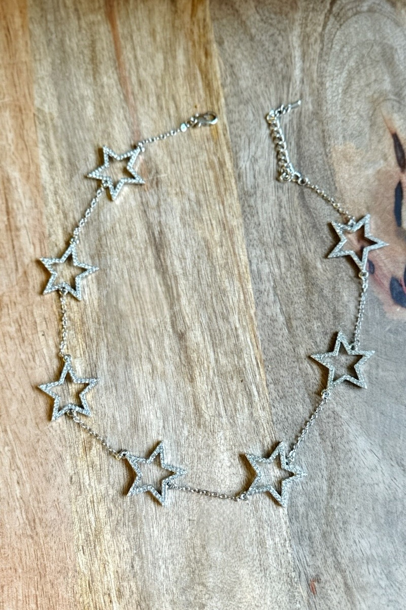 silver star choker 