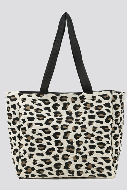 Leopard Print Tote Bag