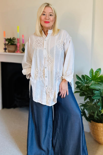 Odette Embroidered Shirt