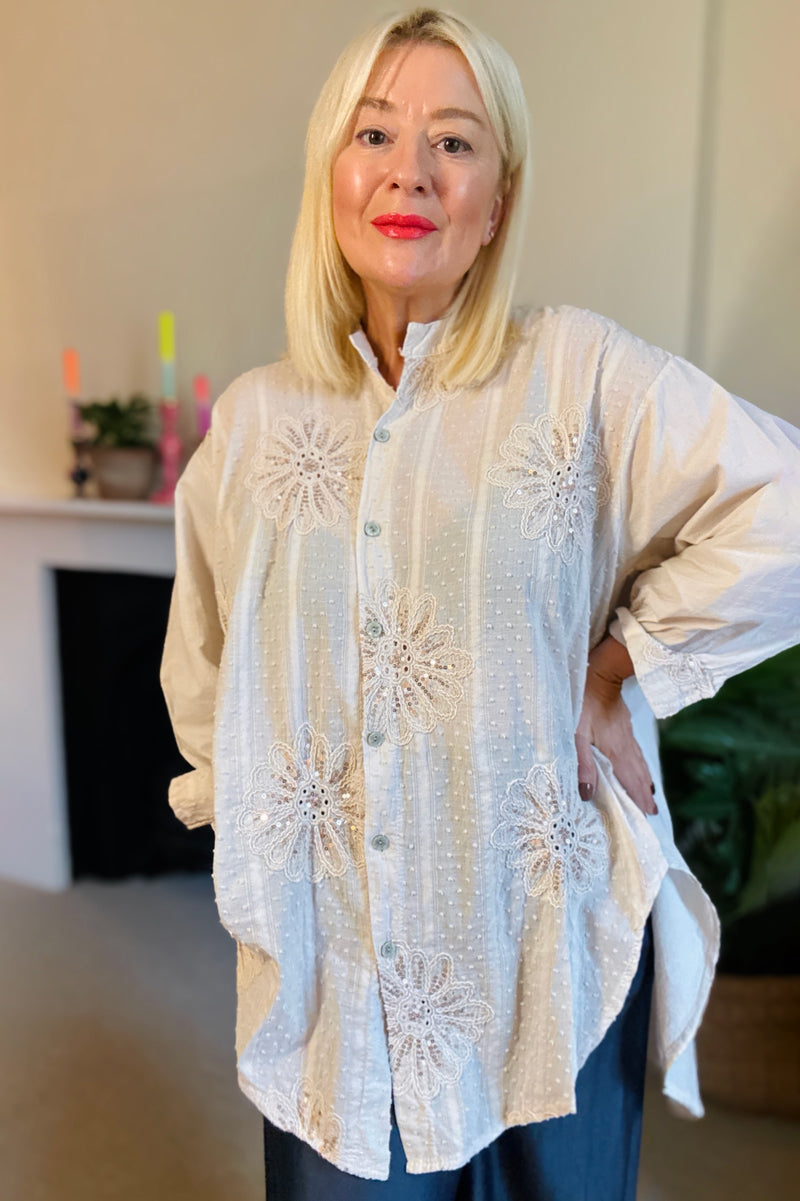 Odette Embroidered Shirt