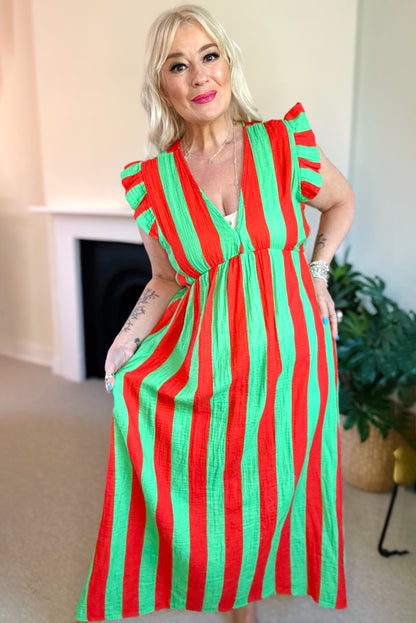 Gabriella Frill Sleeve Dress