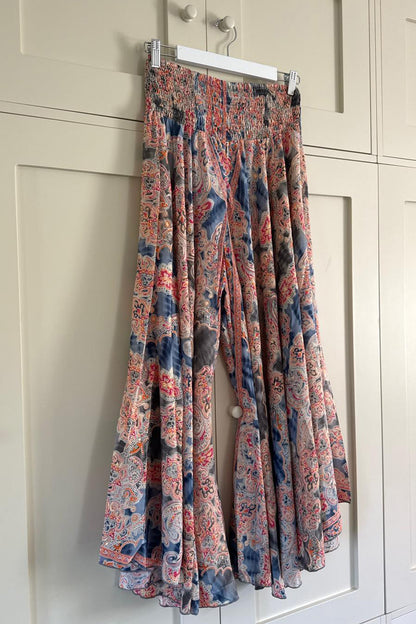 Flared Palazzo Trousers