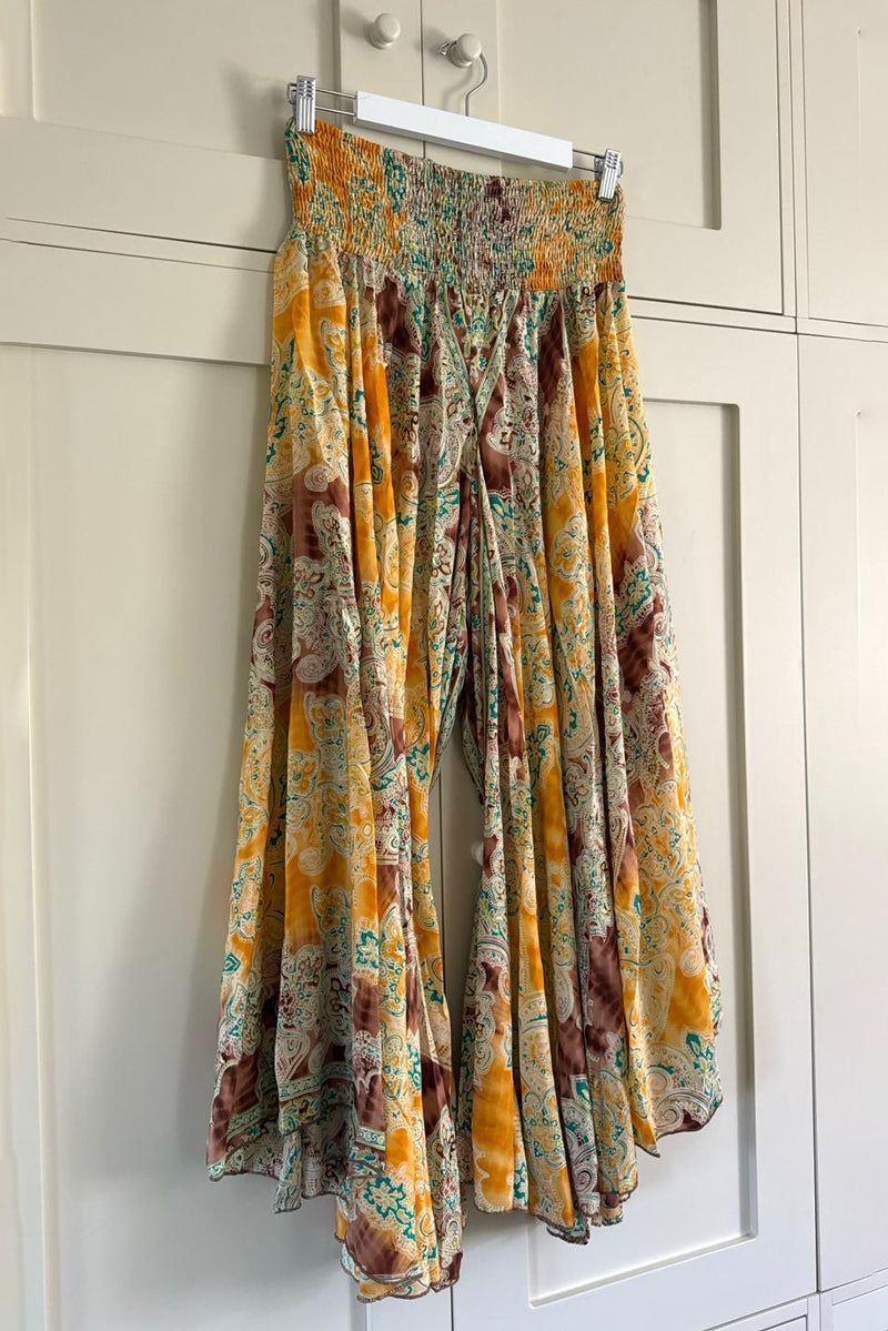 Flared Palazzo Trousers
