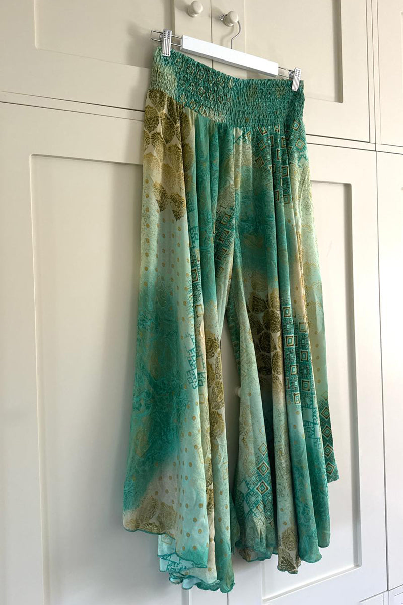 Flared Palazzo Trousers