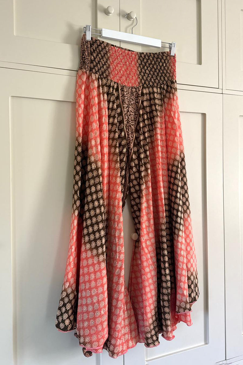 Flared Palazzo Trousers