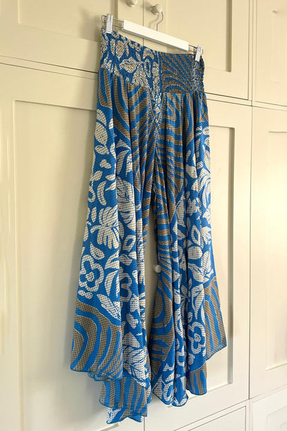 Flared Palazzo Trousers