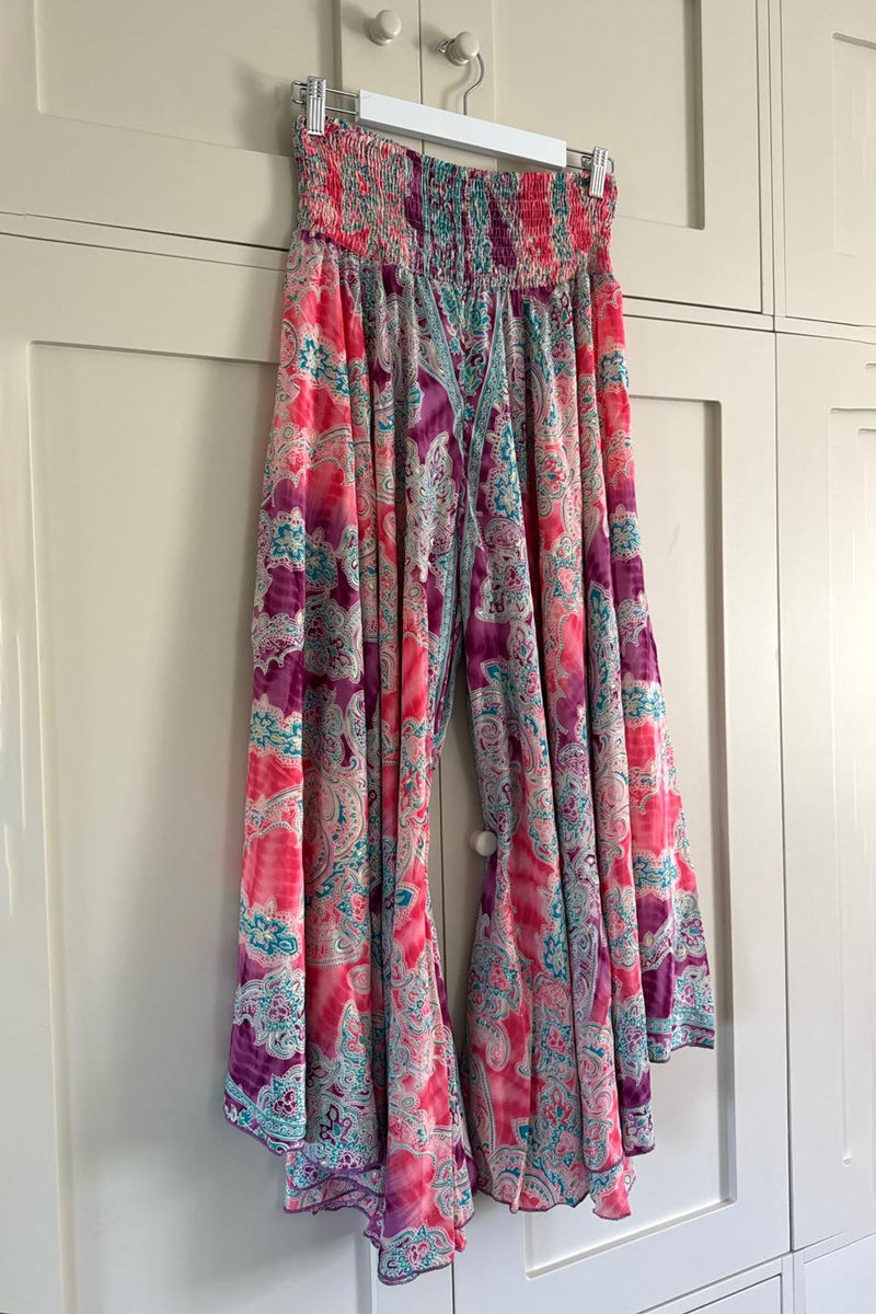 Flared Palazzo Trousers