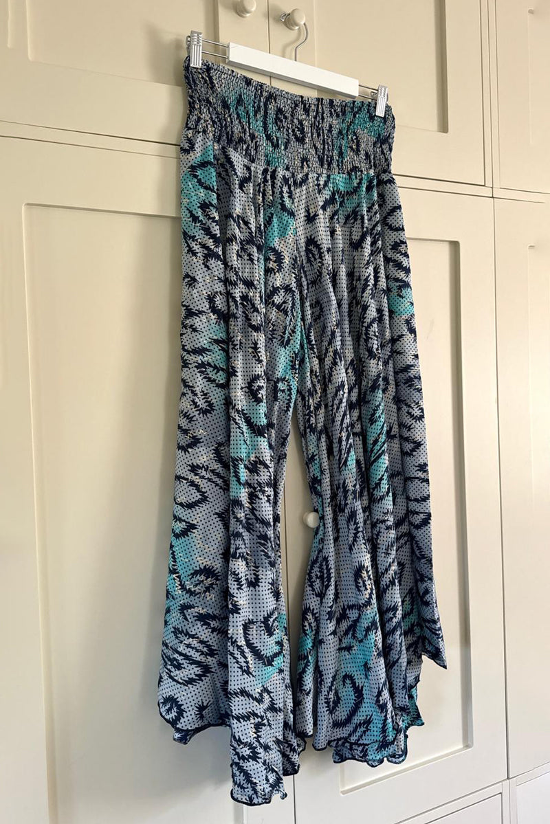 Flared Palazzo Trousers