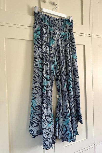 Flared Palazzo Trousers