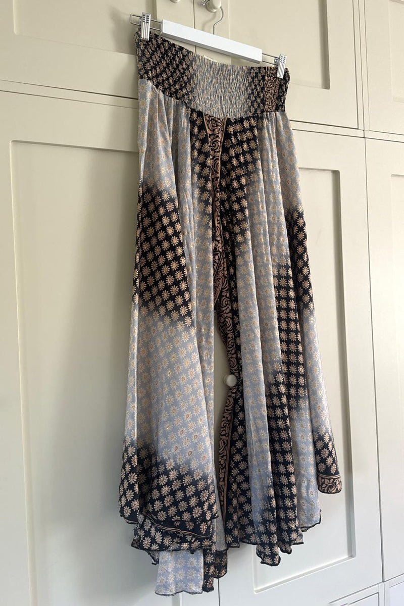 Flared Palazzo Trousers
