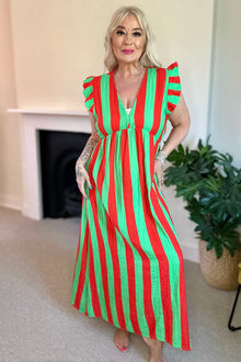 Gabriella Frill Sleeve Dress