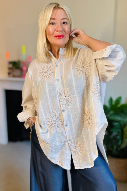 Odette Embroidered Shirt