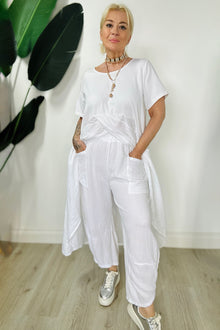 Cotton Waffle Brooke Balloon Pants