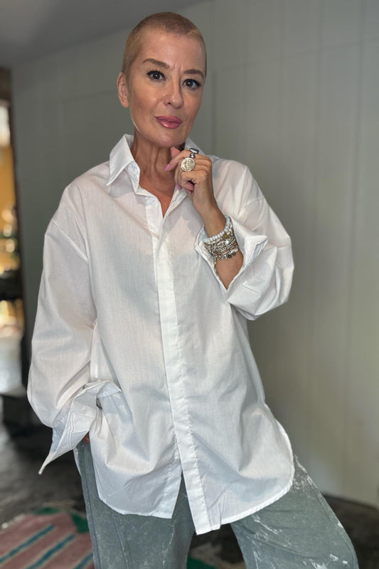 IYKYK Classic White Shirt